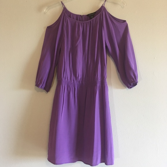 White House Black Market Dresses & Skirts - White House Black Market Silk Dress Lilac Purple